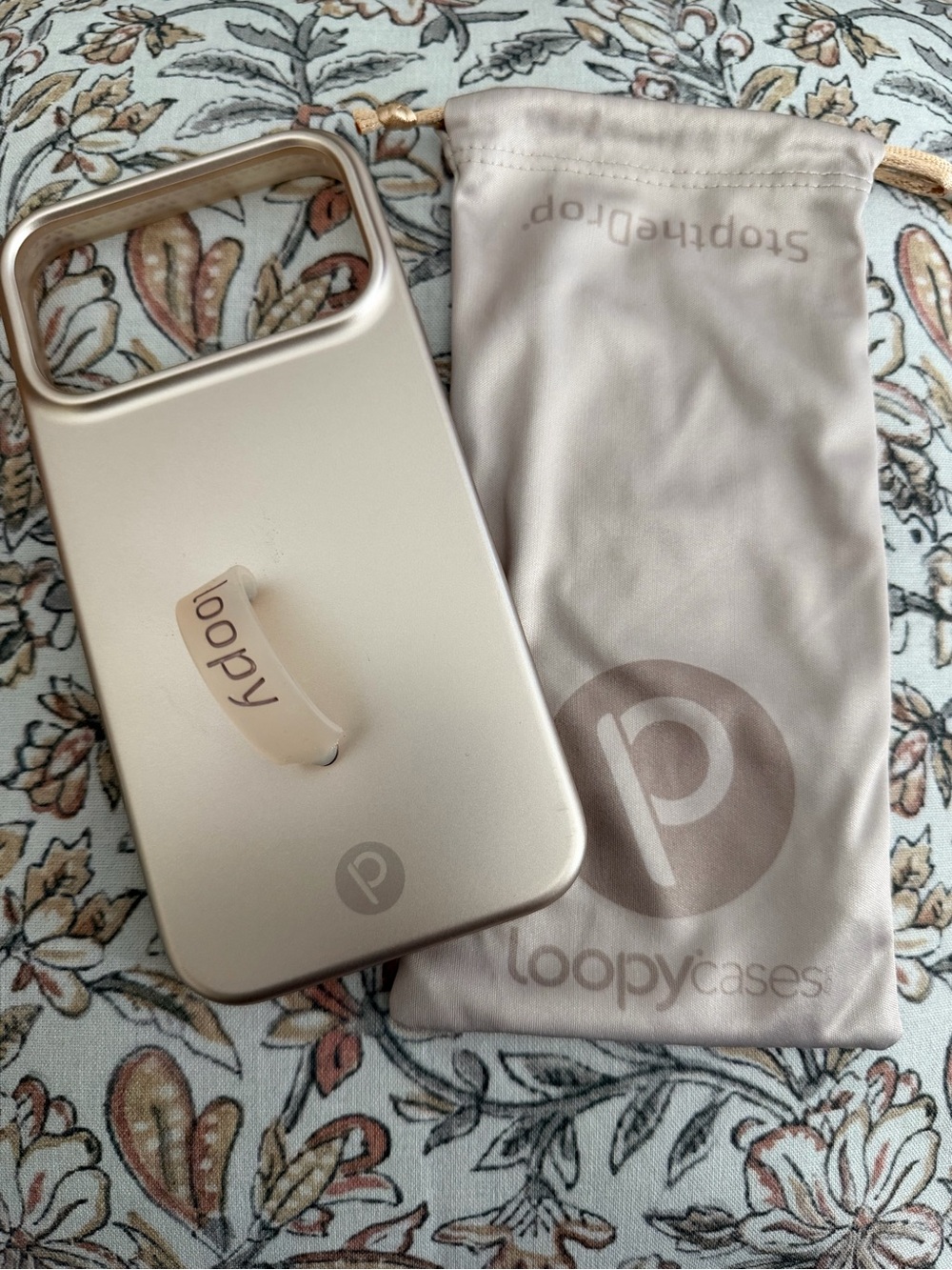 Loopy Cases Brushed champagne